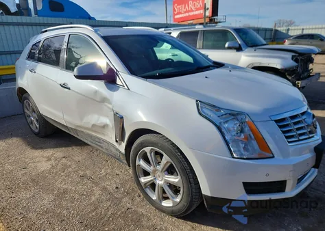 2016 Cadillac Srx Luxury Collection z USA, uszkodzony, nr VIN 3GYFNBE37GS584582